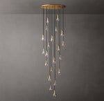 Rain Round Chandelier 47"