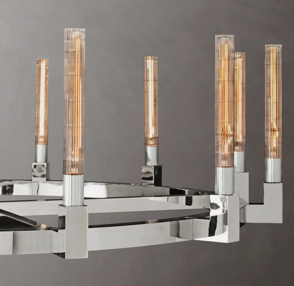 Cannele Round Chandelier 72"