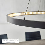 Bodiam Chandelier, 1-Light, LED, Antique Bronze, 48.5"W (700BOD48Z-LED930 70P9D6D)