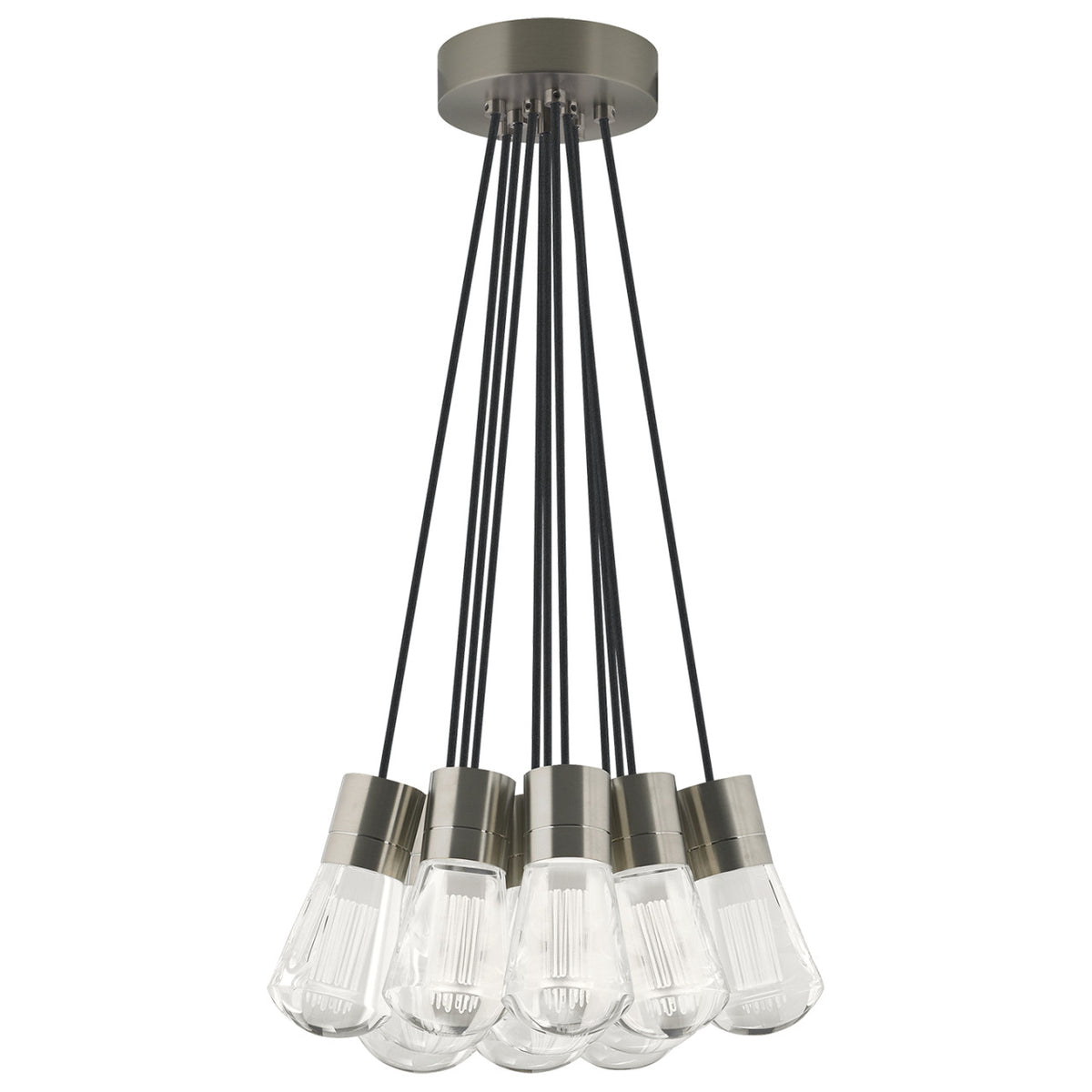 ModernRail Pendant, 8-Light, Aged Brass, 13"W (700MDP3GRR 70DR3LA)