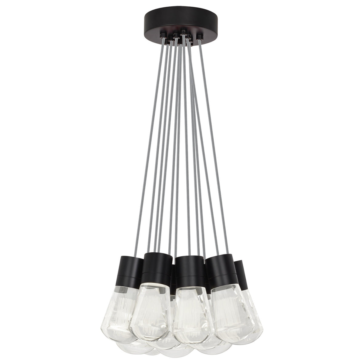 Alva Pendant, 11-Light, LED, Black, 18"W (700TDALVPMC11RB-LED930 70E7JTE)