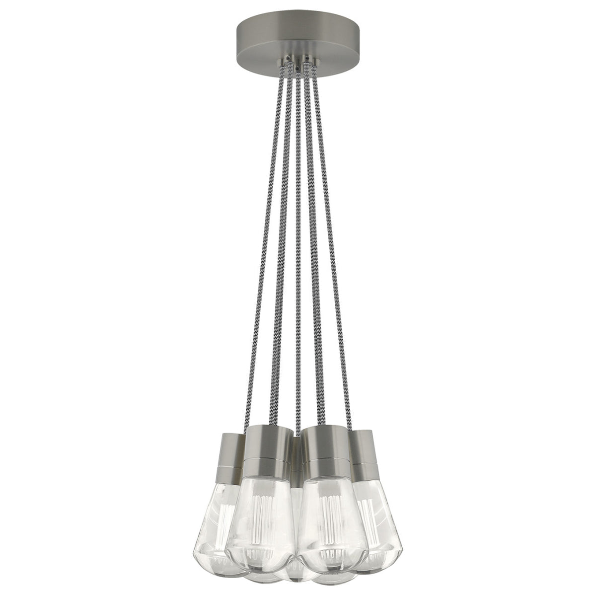 Alva Pendant, 7-Light, LED, Black, 14"W (700TDALVPMC7BB-LED930 70E7KRX)