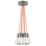 Alva Pendant, 7-Light, LED, Black, 14"W (700TDALVPMC7BB-LED922 70E7KRW)