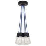 Alva Pendant, 7-Light, LED, Satin Nickel, 14"W (700TDALVPMC7IS-LED922 70E7KTC)