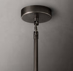 Chiara Clear Glass Tiered Round Chandelier 47"