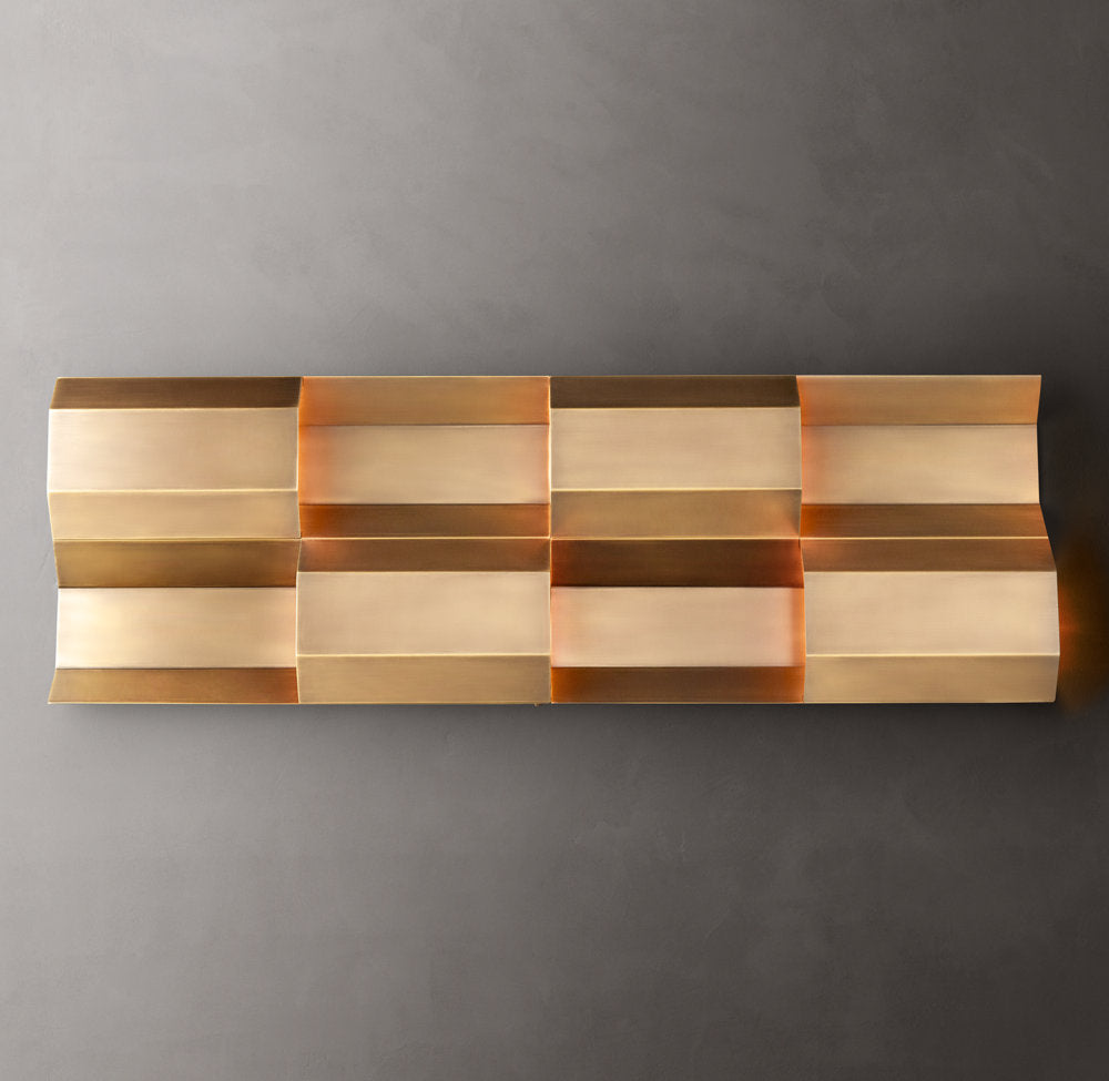 Modernist Grid Sconce