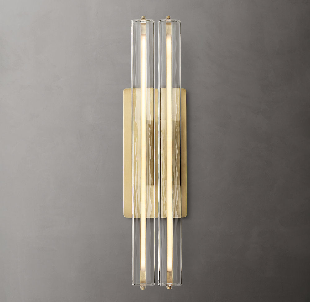 Audubon Crystal Double Sconce