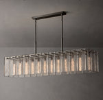 Calamette Glass Rectangular Chandelier 72"