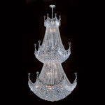 Empire 36-Light Chrome Finish with Clear-Crystals Chandelier