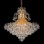 15 Light Toureg Crystal Chandelier dressed with crystal balls