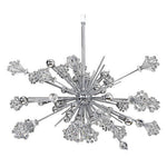 Chrome 30-Light Pendant with Firenze Clear Crystal