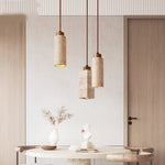 Solvara Travertine Pendant Lamp