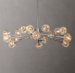 Boule De Cristal Clear Glass Round Chandelier 48"