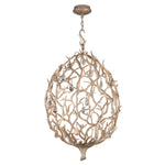 Silver Leaf 26-Inch One-Light LED Pendant