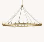 Camino Vintage Filament Round Chandelier 73"