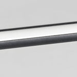 Black Long Vertical Linear LED Pendant Ceiling Light