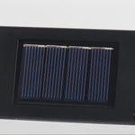 2PCS Solar Sunset Fence Lights RGB LED Outdoor Acrylic Bubbles Step Deck Light