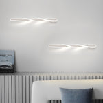 Spiral Long Strip LED 29W Minimalist Ins Wall Lamp Wall Sconce Lighting