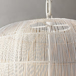 Simple Iron Woven Wabi-Sabi Zen Lanterns Japanese Style Chandelier