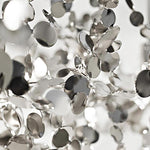 Round Spherical Stainless Steel Disc Decorative Nordic Modern Chandelier