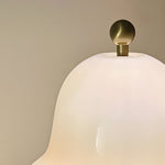 7.5 inch Glass Pear LED Table Ambient Lamp with Touch Switch