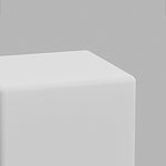 Waterproof Luminous Square Cubes LED White USB Solar Outdoor Floor Lamp