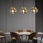 Creative Design Glass Metal Nordic Pendant Light Kitchen Island Lighting