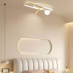 Rectangular Rings Three Step Dimming Modern Ceiling Lights Spotlights