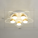 Acrylic Flower Design LED Nordic Ceiling Light Flush Mount Lighting