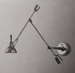 Counterpoise Swing-Arm Sconce
