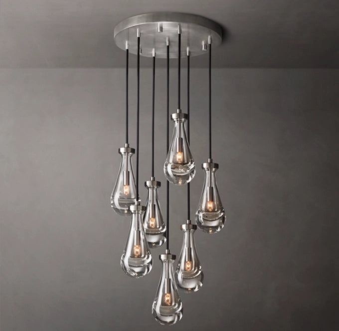 Rain Round Chandelier 18"