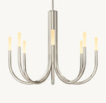 Rousseau Round Chandelier 38"