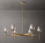 Tulip Round Chandelier 42"