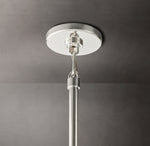 Boule De Cristal Clear Glass Oval Chandelier 72"