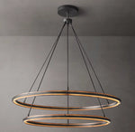 Peralta Two-Tier Round Chandelier 60"