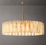 Calamette Onyx Round Chandelier 60"