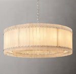 San Marco Alabaster Round Chandelier 48"