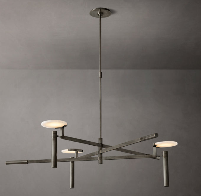 Melange Round Chandelier 45"