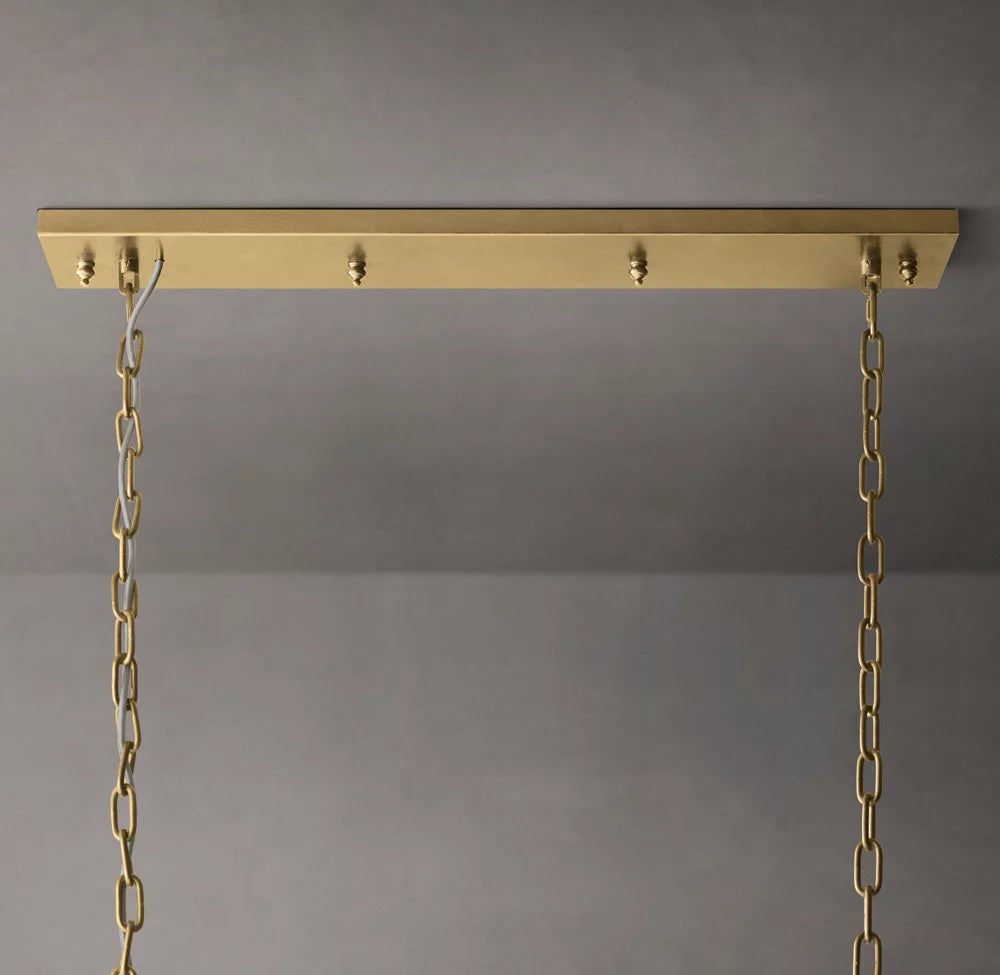 Rhys Rectangular Chandelier 49"