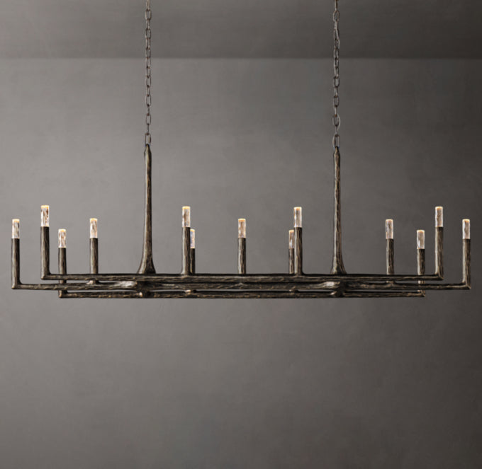 Thaddeus Linear Chandelier 72"