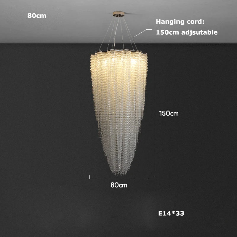 Alleri Crystal Entryway Chandelier