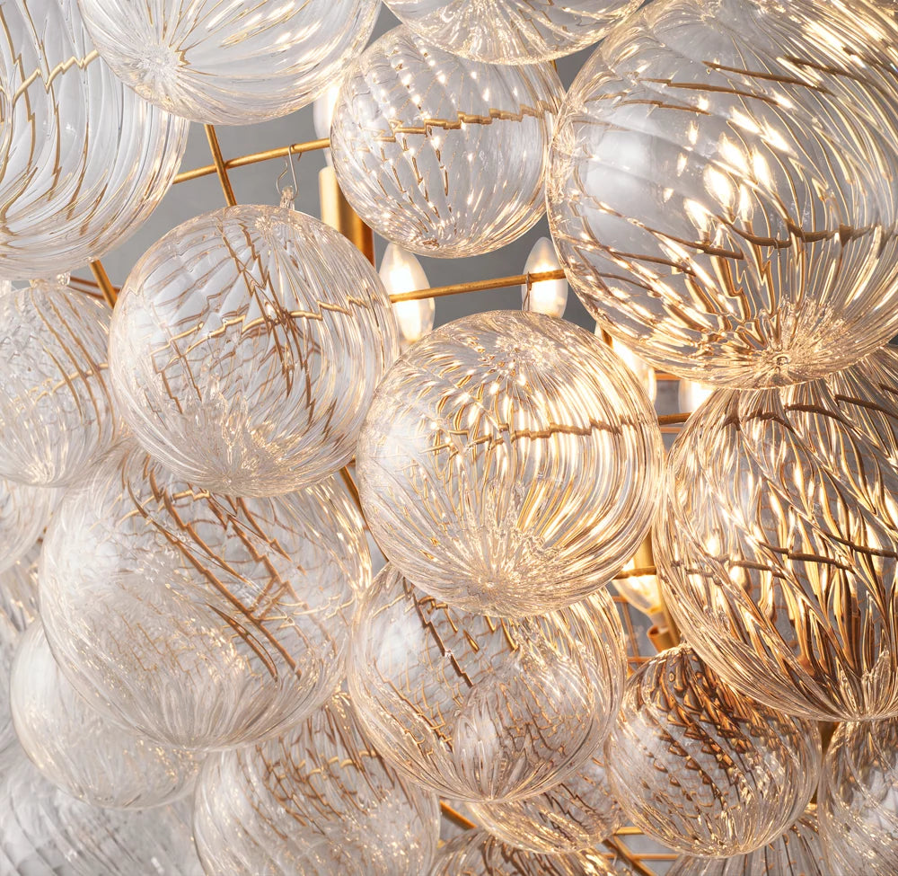 Talia Round Chandelier 56"