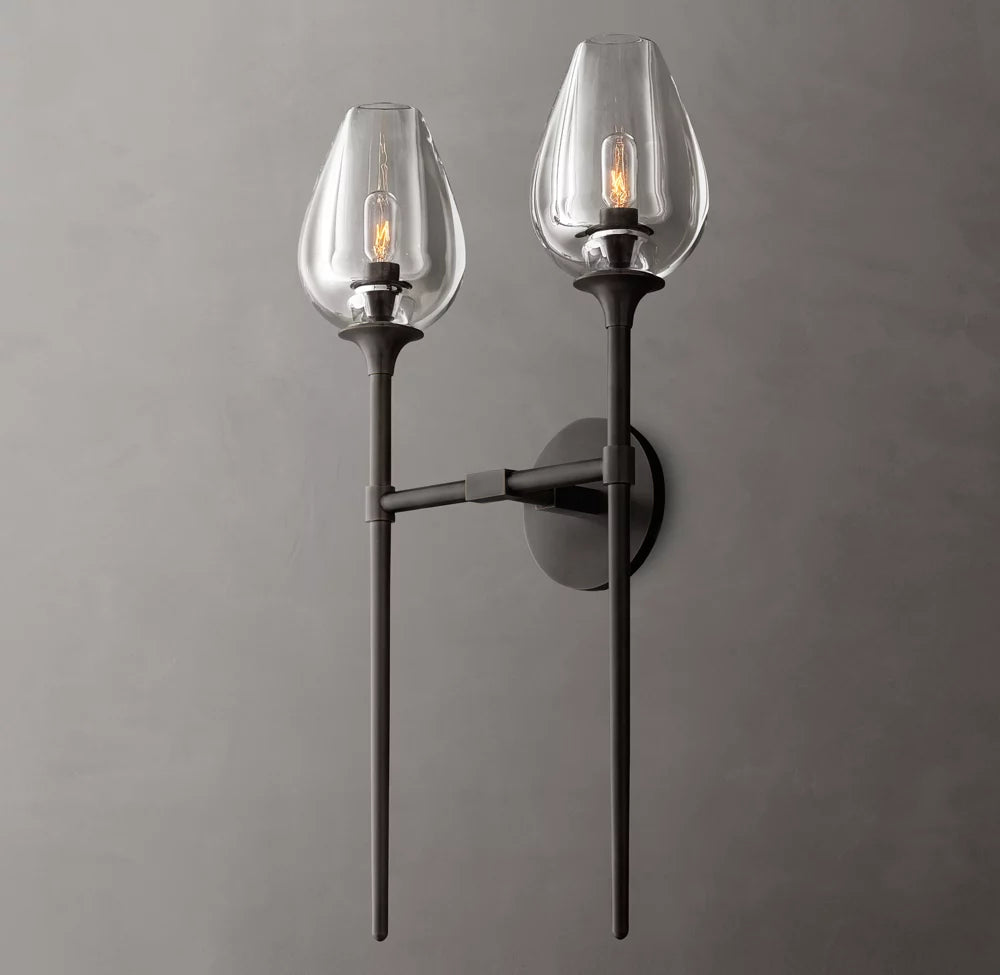 Tulip Double Sconce