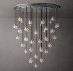 Pearl Round Chandelier 60"