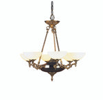 Jamestown Chandelier, 18-Light, Satin Pewter, 42"W (7918 SP R8NE)