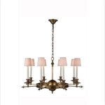Burnished Brass Chandelier