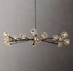 Boule De Cristal Clear Glass Round Chandelier 60"