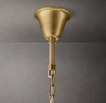 1920s Odeon Round Chandelier 44"