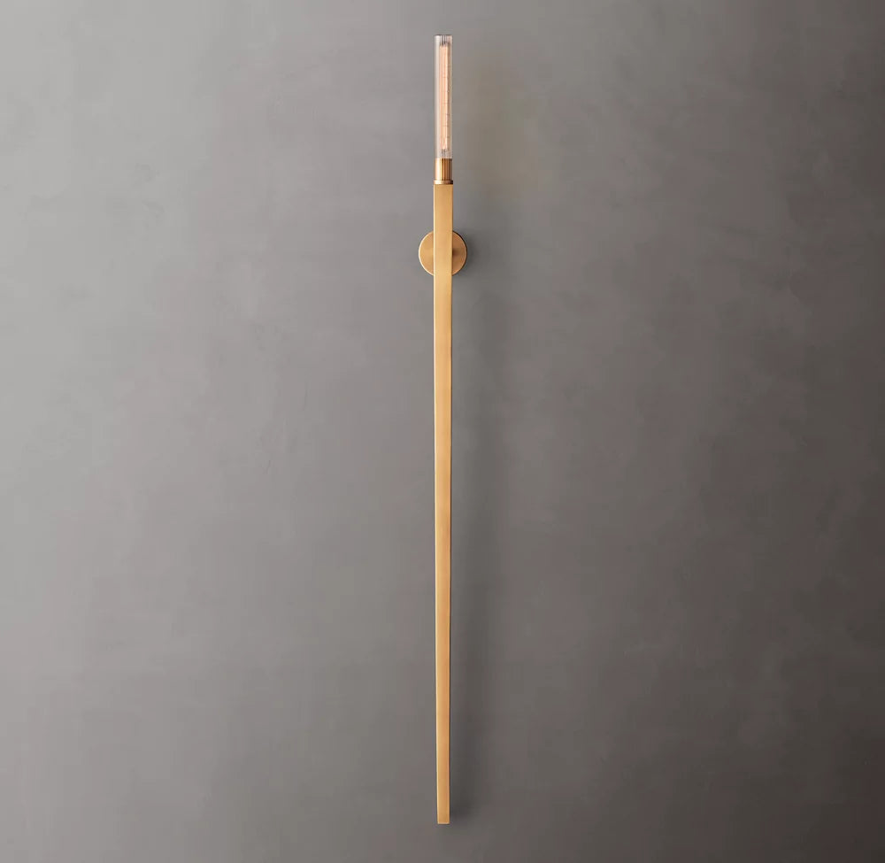 Cannele Torch Sconce