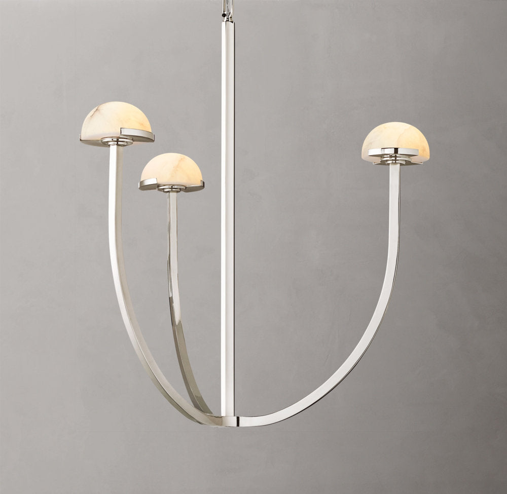 Pedra Round Chandelier 24"